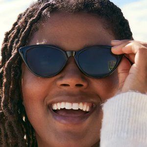 Classic Black Cat-eye Sunglasses